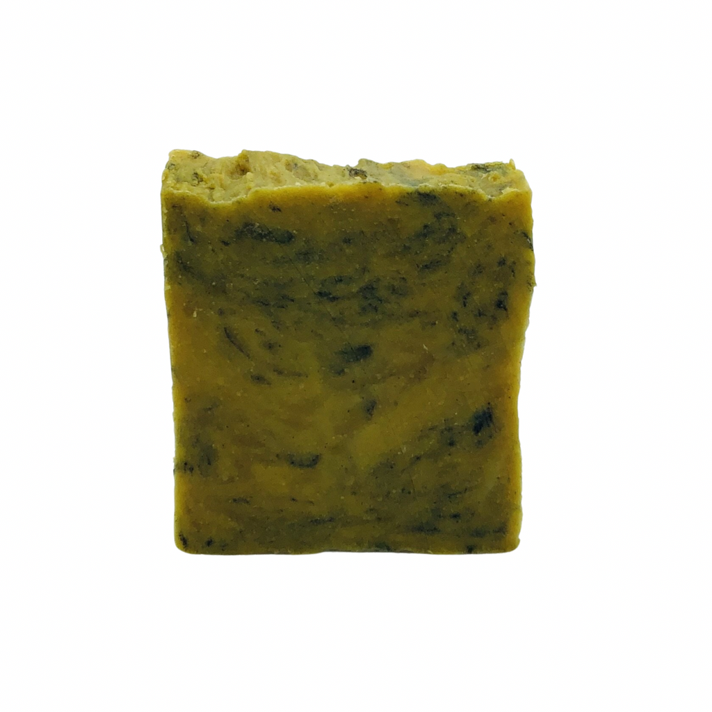 TURMERIC & GINGER SOAP WITH NEEM OIL & ACTIVATED CHARCOAL SOAP PARDO NATURALS