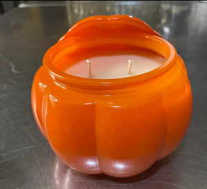 Pumkin Candle Vessel