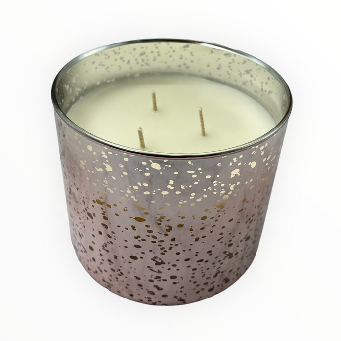 ROSE GOLD SPARKLE 3 WICK CANDLE